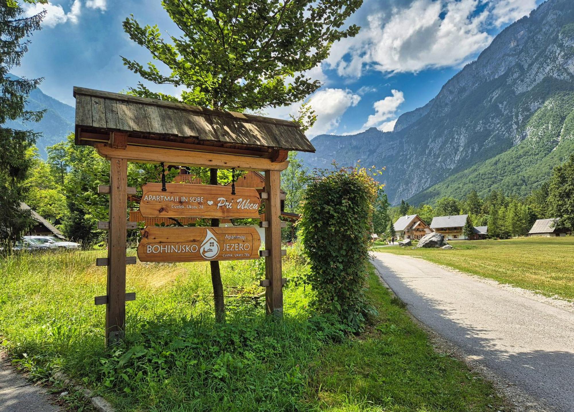 Sobe In Apartmaji Pri Ukcu Bohinj Exteriér fotografie